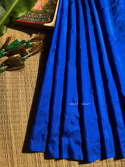 ROYAL BLUE SILK