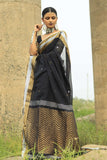 BLACK BANARASI BORDER