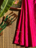 PLAIN RANI PINK SILK