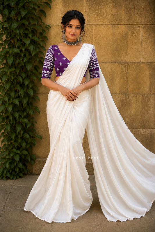 WHITE SILK