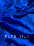 ROYAL BLUE SILK