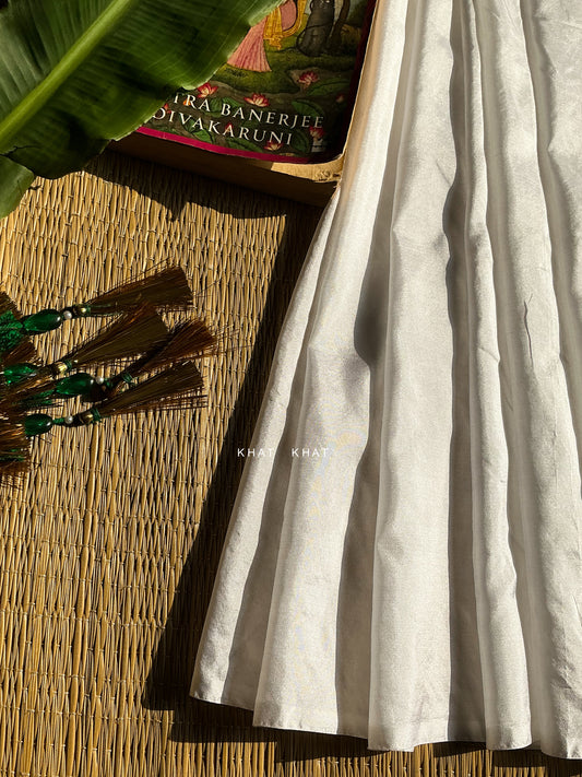 OFF WHITE SILK