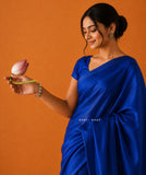 ROYAL BLUE SILK