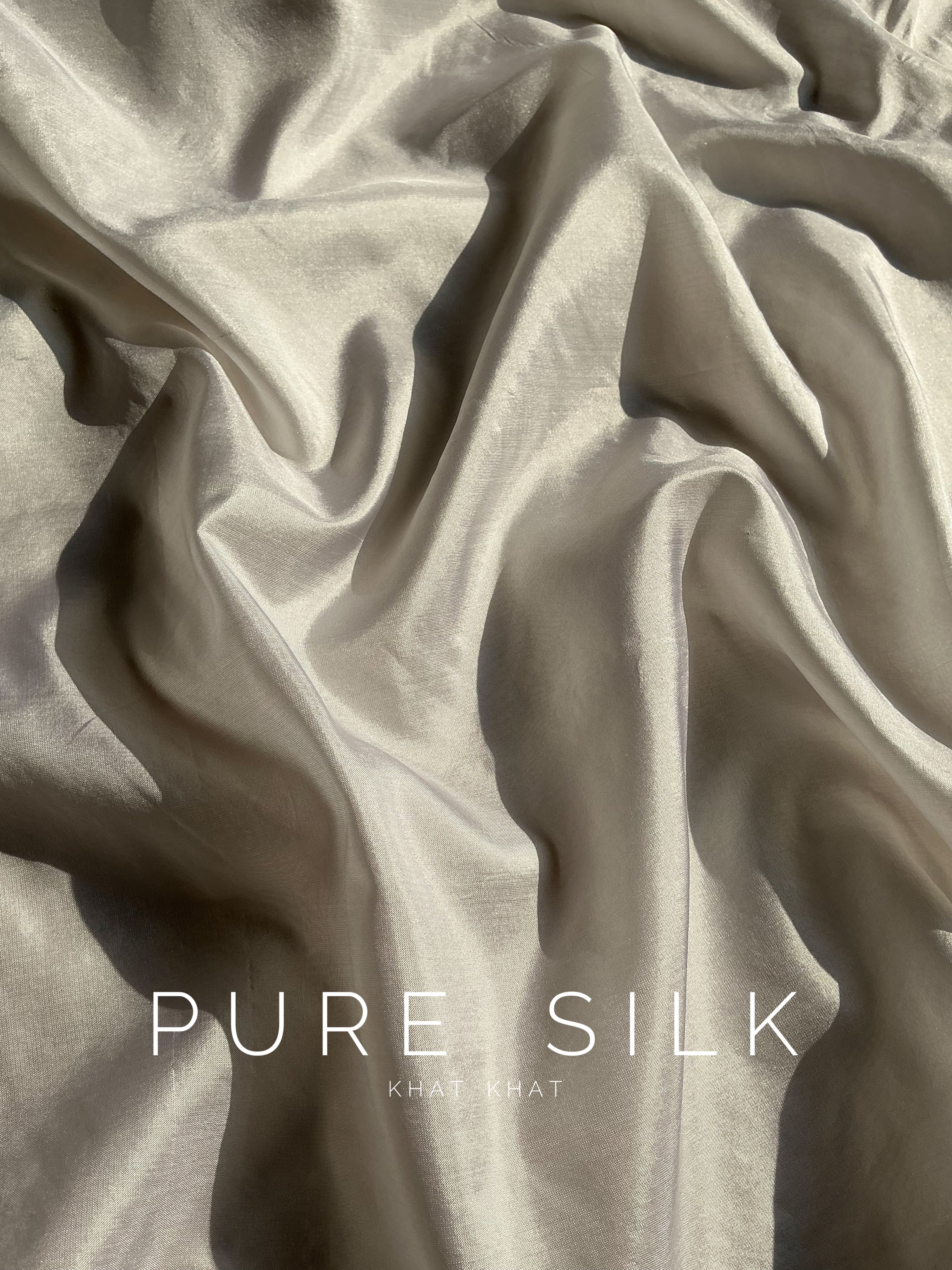 OFF WHITE SILK